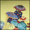 Women with Umbrellas