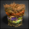 AS THE SEASONS BLEND TOGETHER... -- Artist: Marsha Hansen Size: 6.5" x 7" Medium: Sculpture/3-D Price: $115.00