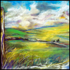 ROAMING FLINT HILLS -- Artist: Christi Roberts Bony (Bo-nay) Size: 16" x 12" Medium: Pastel Price: $450.00