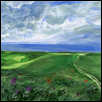 JUNE PRAIRIE -- Artist: Mary Gordon McFall Size: 10" x 8" Medium: Acrylic Price: $200.00