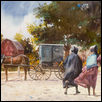 Yoder Women with Carriage