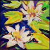 THE LILY WHITE -- Artist: Mike Savage Size: 10" x 14" Medium: Acrylic Price: $495.00