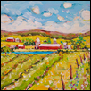 HOME TO THE FARM -- Artist: Mike Savage Size: 36" x 18" Medium: Acrylic Price: $1,495.00