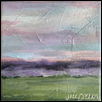 PURPLE SKY -- Artist: Jill Opelka Size: 6” x 6’ Medium: Oil Price: $300.00