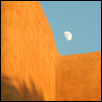 MOONRISE OVER SANTA FE -- Artist: Hattie Kennedy Size: 9” x 7” Medium: Photography Price: $245.00