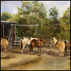 SIESTA -- Artist: Denice Belcher Size: 20" x 30" Medium: Oil Price: $1,200.00