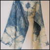 LIGHT BLUE SCARF BY ELIZABETH LUNA -- Artist: Folly Theater Size: 13" x 68" Medium: Fiber, Jewellry/Wearable Art Price: $60.00