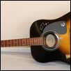 Epiphone Acoustic Guitar signed by Richard Thompson