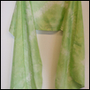 LIGHT GREEN SCARF BY KENNA HENDRICKS -- Artist: Folly Theater Size: 14" x 68.5" Medium: Fiber, Jewellry/Wearable Art Price: $60.00