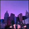 Las Vegas in Indigo