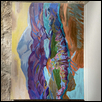 PURPLE MOUNTAINS VISTA -- Artist: Ingrid Keleti Size: 24" x 18" Medium: Acrylic Price: $500.00