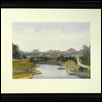 VIEW FROM MAHOMES' PLAYGROUND -- Artist: Marcia Willman Size: 20" x 16" Medium: Watercolor Price: $465.00