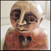 WEATHERED HOPE -- Artist: Mel Hallenbeck Size: 10" x 9" x 5" Medium: Ceramic Price: $300.00