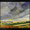 WHEN THE SKY CARRIES THE SONG -- Artist: linda illgner Size: 24" x 12" Medium: Mixed Media Price: $288.00