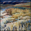 WINTER TRAIL -- Artist: Tina Nipper-Karnowski Size: 14" x 9.5" Medium: Watercolor Price: $175.00