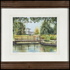 THE BRIDGE -- Artist: Morgan Trimble Size: 10" x 8" Medium: Watercolor Price: $200.00