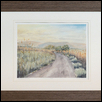 TALLGRASS SUNRISE -- Artist: Morgan Trimble Size: 10" x 8" Medium: Watercolor Price: $190.00