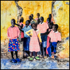 Students of Ngetta Girls' Primary School, Lira, Uganda