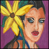 CARIBBEAN QUEEN -- Artist: Dawn Opitz-White Size: 9" x 12" Medium: Pastel Price: $150.00