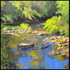 MILLCREEK STREAMWAY -- Artist: Cathie Thompson Size: 30" x 40" Medium: Oil Price: $1,825.00