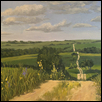 JAKETOWN ROAD -- Artist: Cathie Thompson Size: 36" x 24" Medium: Oil Price: $2,325.00