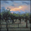VINEYARD VESPER -- Artist: Larry DeGraff Size: 11" x 14" Medium: Oil Price: $750.00