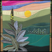 MULLEIN -- Artist: Kristine Luber Size: 18" x 24" Medium: Fiber, Jewellry/Wearable Art Price: $250.00