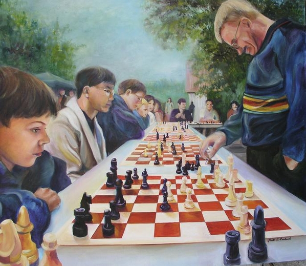 Title: Chess Players.