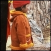Peruvian Boy in Orange
