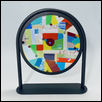 DANCING KALEIDOSCOPE -- Artist: Wanda Tyner Size: 9.5" x 10.5" Medium: Glass Price: $198.00