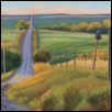 LATE AFTERNOON ON BOOT HILL ROAD -- Artist: Cris Chapin Size: 16" x 12" Medium: Pastel Price: $650.00