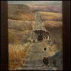 MOVING DAY -- Artist: linda kinder Size: 12" x 24" Medium: Oil Price: $600.00