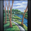 Green Bridge Over Brush Creek