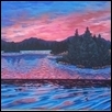 Sunset Over Pig Island Lake Ozarks