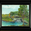 SMALL WATERFALL -- Artist: Erlene E C Flowers Size: 14" x 11" Medium: Oil Price: $345.00