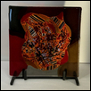 HEART SONG -- Artist: Daniel Baxley Size: 12” x 12” Medium: Glass Price: $275.00