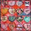 HARMONY OF HEARTS -- Artist: laurel defreece Size: 8" x 12" Medium: Mixed Media Price: $350.00