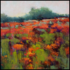 KANSAS IN BLOOM -- Artist: Donna Paul Size: 11" x 14" Medium: Pastel Price: $500.00