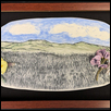 PRAIRIE TREASURES III -- Artist: Sarah Blair Size: 21.25" x 11.25" x 2" Medium: Ceramic Price: $775.00