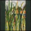 CATTAIL MEDLEY -- Artist: Paula Winchester Size: 5.5" x 11.5" Medium: Mixed Media Price: $85.00