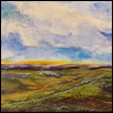 LESS TRAVELED -- Artist: Kathryn Barker Size: 10" x 8" Medium: Encaustic Price: $120.00