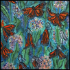 MILKWEED BALLET -- Artist: Wanda Vehlewald Size: 17" x 21" Medium: Acrylic Price: $150.00