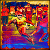A Scramble as only Mahomes can