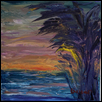 Trees in Cliff Overhanging Pacific Ocean