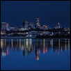 Kansas City Skyline at Night