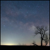 The Milky Way from Fox Creek Schoolhouse